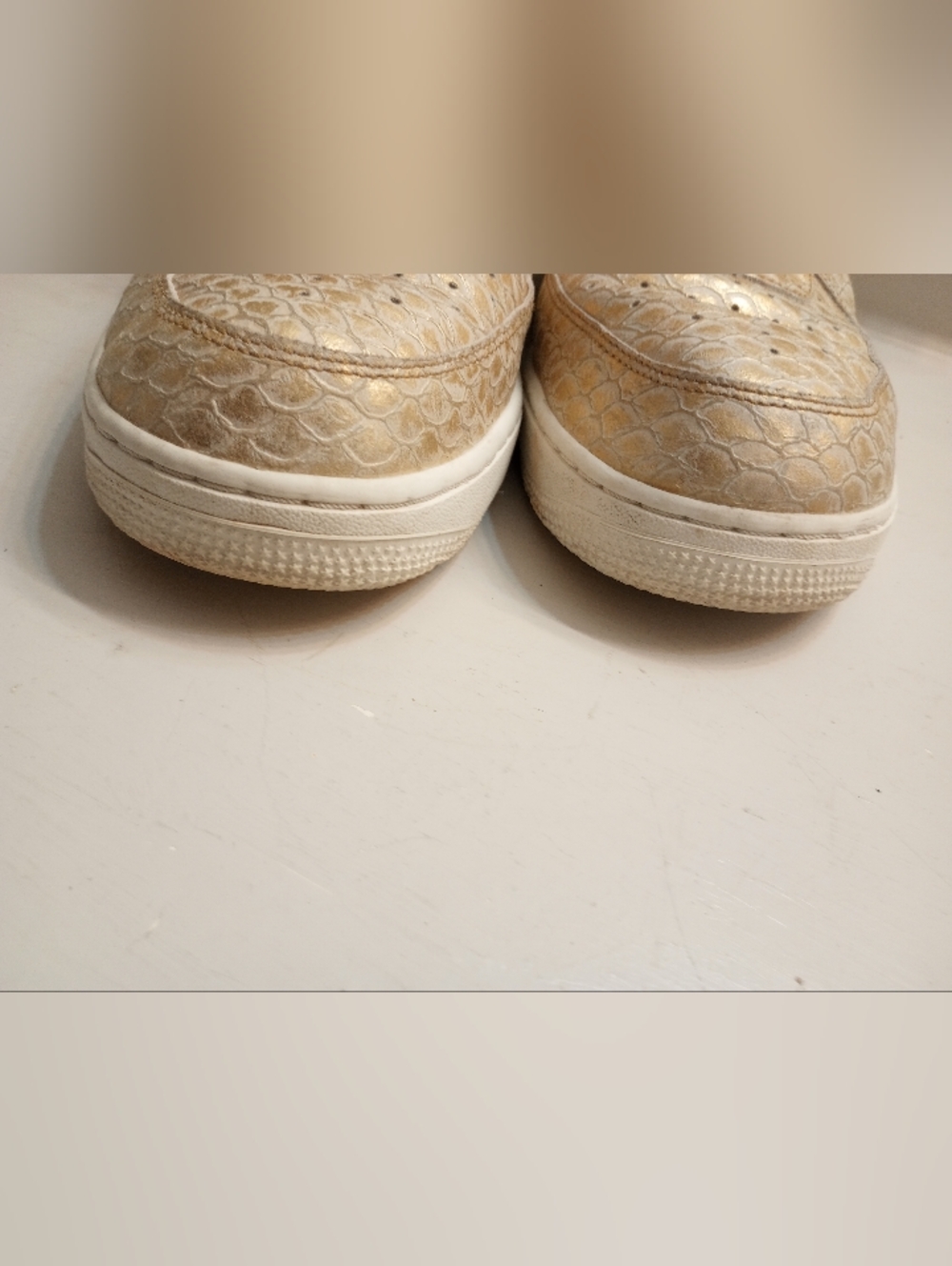 Nike Air Force 1 Low 07 Golden Scales Men's Sneakers - Picture 4 of 13